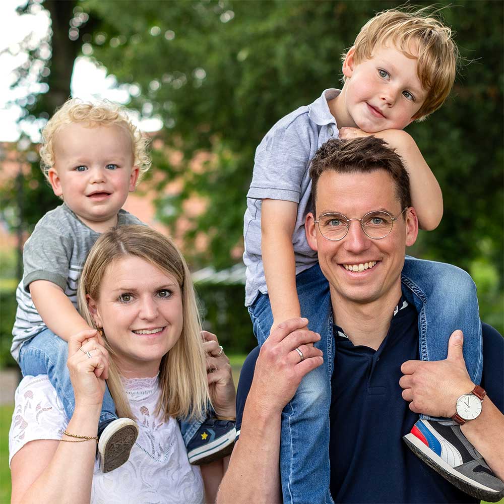 Lea, Lasse, Jonte und Jan